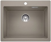 Blanco Pleon 6, silgranitový drez 615x510x220 mm, 1-komorový, svetlá hnedá, BLA-521686