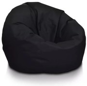Lacný sedací vak Sakwa L – pohodlný vak pre deti aj dospelých, ľahko umývateľný polyester Farba: NC14 - čierna