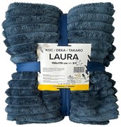 Deka Laura 130x170 cm 3 modrá