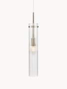 Malé sklenené závesné svietidlo Tubo