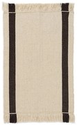 Ferm Living Calm Kelim off-white coffee 50 x 70 cm