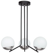 Jupiter 1723 - Luster na tyči SANTA 3xE14/40W/230V chróm