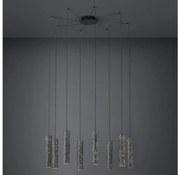 Eglo 39824 - LED Luster na lanku MENTALONA 8xGU10/4,5W/230V