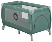 Lionelo - Cestovná postieľka STEFI PLUS Olivovo zelená