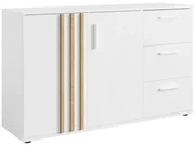 Komoda TOLIS 2D3S, biela