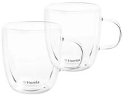 Sada dvoch hrnčekov CEMBRA s dvojitým dnom ALL 833972 420 ml