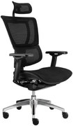 ALBA Manažérska kancelárska stolička JOO FULL MESH čierna