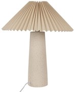 Béžová keramická lampa MUSHROOM Ø36
