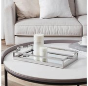 Eglo 427021 - Dekoračný podnos SAVANT 23x45 cm chróm