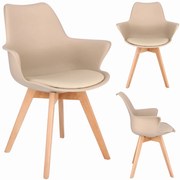 Jedálenská stolička ORLEAN - béžová