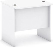 Kancelársky písací stôl MIRELLI, 80x80 cm, biela