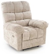 Polohovacie kreslo Baxley, béžová