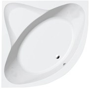 Aqualine Aqualine, DYJE rohová vaňa 150x150x41cm, biela, A1550