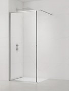 Sprchová zástena SAT Walk-In so stieracou lištou 100 cm SATWISL100