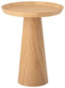 Okrúhly odkladací stolík v dekore duba ø 44 cm Luana – Bloomingville
