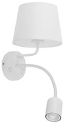 Nástenná lampa MAJA 1xE27/15W/230V + 1xGU10/10W/230V biela