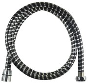 Mereo Mereo, Sprchová hadica 150 cm, čierna - chróm, MER-CB110B