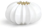 Biely porcelánový svietnik Kähler Design Stella, ⌀ 13,5 cm