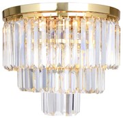 Zuma Line C17106/1 - Stropné svietidlo AMEDEO 1xE27/40W/230V zlatá