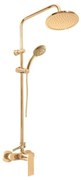 RAV Slezák NL182.5/7ZK - Sprchová sada s batériou NIL kartáčovaná zlatá