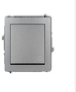 DWP-4 Zvončekový vypínač strieborný