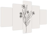 Obraz - Lúčny kvet N⁰1 (150x105 cm)