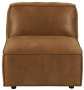 Koňakovohnedý modul pohovky (stredový diel) Fairfield Kentucky – Bonami Selection