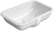 GSI GSI, PURA/CLASSIC keramické umývadlo pod dosku 38x55cm, bielá ExtraGlaze, 724311