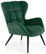 Kreslo CHATEU tmavozelené