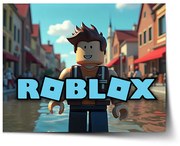 Sablio Plagát ROBLOX Mesto - 60x40 cm