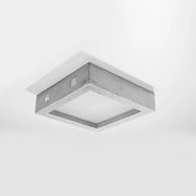 Stropné LED svietidlo Riza, 1x LED 18w, 3000k, betón