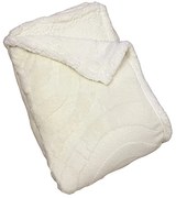 Deka luxury baranková z mikroplyšu biela 150x200cm TiaHome