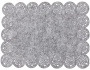 Podložka muffins 45x30 šedá