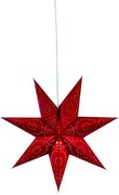 Markslöjd 700122 - Vianočná dekorácia SATURNUS 1xE14/25W/230V pr. 45 cm červená