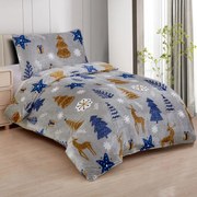 Homeville obliečky mikroplyš Natale 140x200/70x90 cm