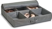 Organizér na topánky, uloží 6 párov topánok – 60 x 60 x 13, sivý NON-W