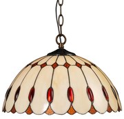 Tiffany luster do spálne Prezent 226 vzor 16