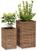 Stĺpovité kvetináče »Tinus«, 2 ks