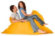Sedací vak vankúš žltý EMI