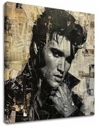 Obraz Elvis Presley - Rockový génius | 100% originál domaľovaný akrylom