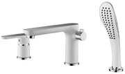 Zabudovateľná vaňová batéria Ledeme - L045C White