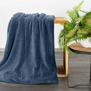 DEKA Z MIKROFLANELU BLINK 150X200 CM TMAVOMODRÁ