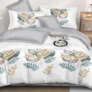 Posteľné obliečky Homa VANDA LEAFS 7-dielna sada 140x200 cm