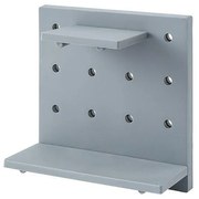 Multifunkčná nástenná organizačná tabuľa pre deti aj dospelých sivá Sivá PP