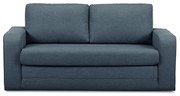 Modrá rozkladacia pohovka 160 cm Come – Bobochic Paris