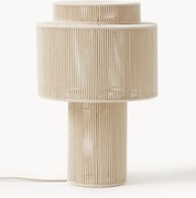 Stolová lampa z ľanových vlákien Lace