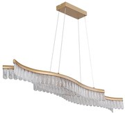 Globo 67348HG - LED Luster na lanku JULIET LED/35W/230V 3200K zlatá