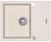 Concept DG05C45BE - Kuchynský drez CUBIS 50x62 cm granit/béžový