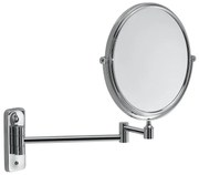 Gedy Gedy, GAIA závesné kozmetické zrkadlo, priemer 180mm, obojstranné, chróm, CO202413