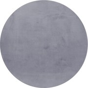 Ayyildiz, Kusový koberec Pouffy 5100 Grey kruh, 120x120 (priemer) kruh, šedá, obývacia izba